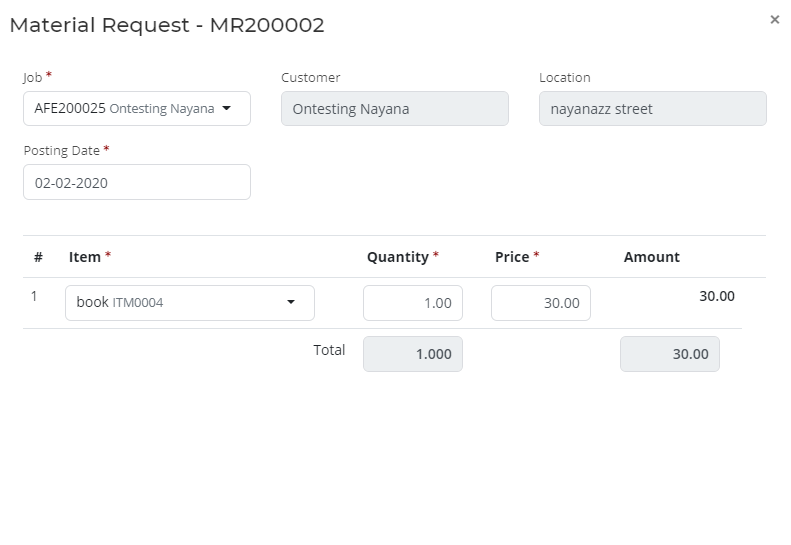 Material Request Advanced Features in Freight Forwarding Software Solutions 